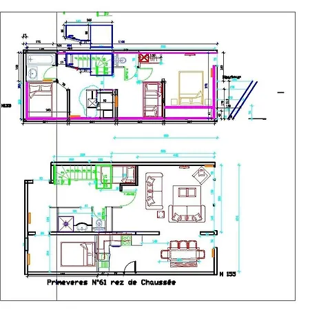 Primeveres - 3 Pieces Pour 10 Personnes Mae-5963 Apartment *